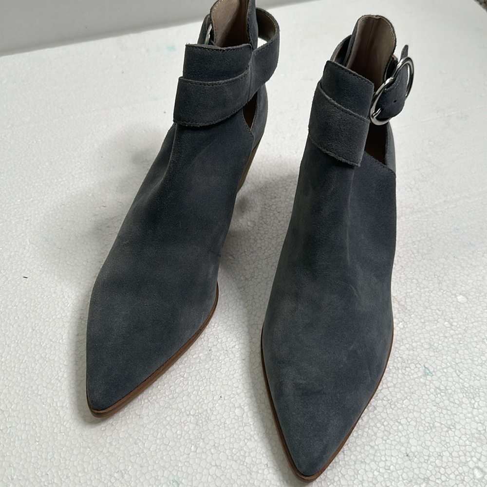 Sole society SO- Larayn blue pointy toe boots size 8.5 comfy - Picture 6 of 12
